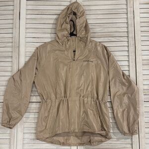 Alphalete Tan Windbreaker Jacket